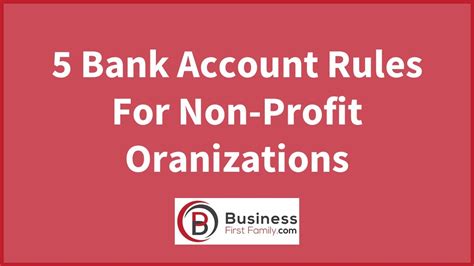 best bank account for non profit organisation uk